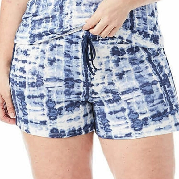 Lucky Brand Other - SOLD Lucky Brand Blue Tie Dye Casual PJ Lounge Shorts